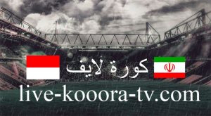 مباراة إندونيسيا وإيران